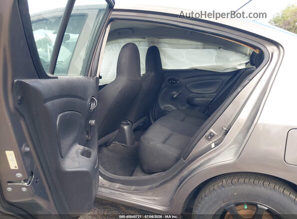 3N1CN7AP6HL858741 2017 NISSAN VERSA Gray Vista de la etiqueta del VIN