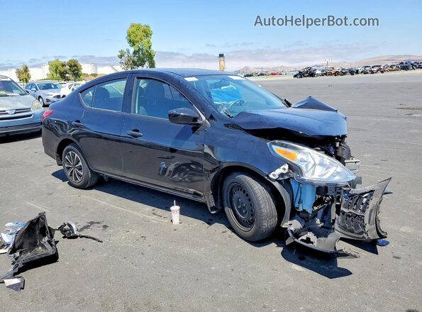 3N1CN7AP6JL822375 2018 NISSAN VERSA Black Առջևի աջ