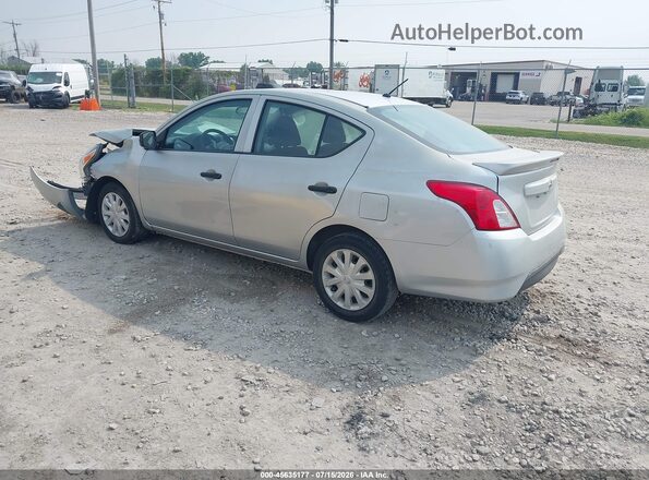 3N1CN7AP6JL830024 2018 NISSAN VERSA Silver Задня ліва чверть