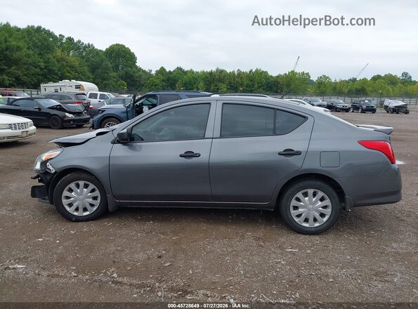 3N1CN7AP6JL842285 2018 NISSAN VERSA Gray 