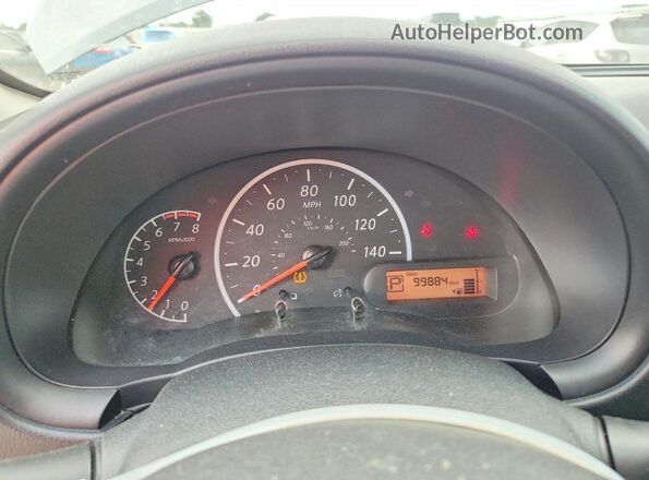3N1CN7AP6KL823303 2019 NISSAN VERSA Серый Вид щитка приборов