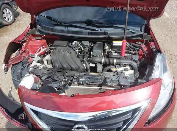 3N1CN7AP6KL877331 2019 NISSAN VERSA Red Vista trasera