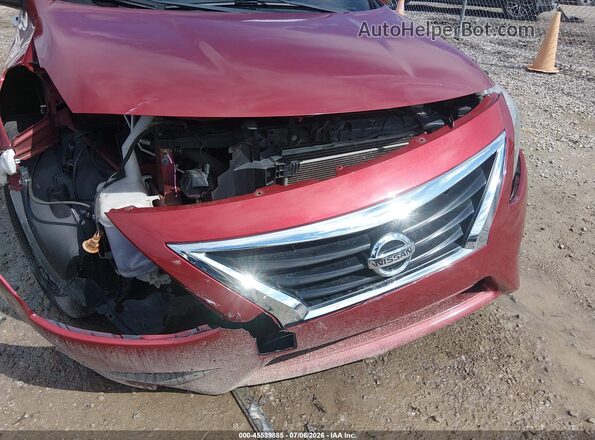 3N1CN7AP6KL877331 2019 NISSAN VERSA Red Vista frontal
