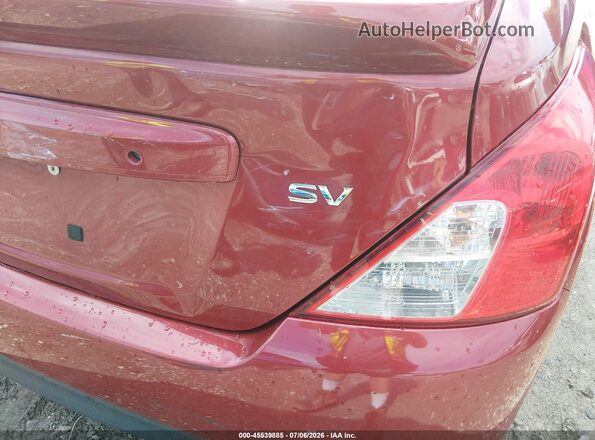 3N1CN7AP6KL877331 2019 NISSAN VERSA Red 