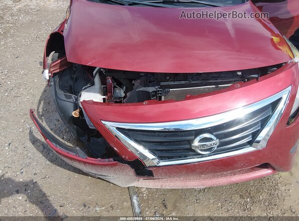 3N1CN7AP6KL877331 2019 NISSAN VERSA Red Vista interior trasera