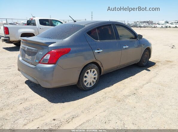 3N1CN7AP7GL802323 2016 NISSAN VERSA Серый Задняя правая четверть
