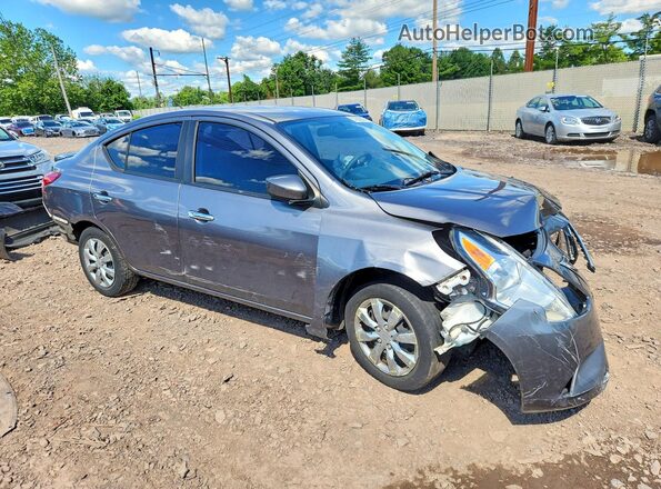 3N1CN7AP7GL802645 2016 NISSAN VERSA Gray Przód prawy