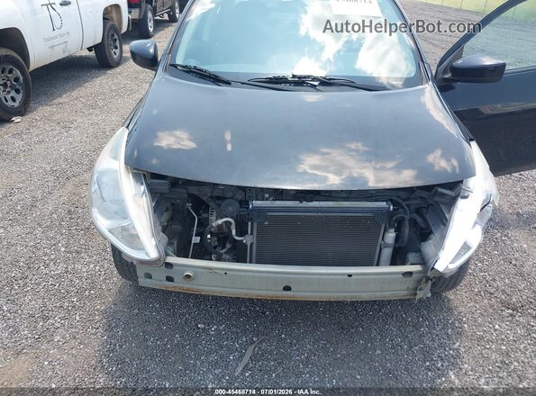 3N1CN7AP7GL818019 2016 NISSAN VERSA Black Դիմացի տեսք