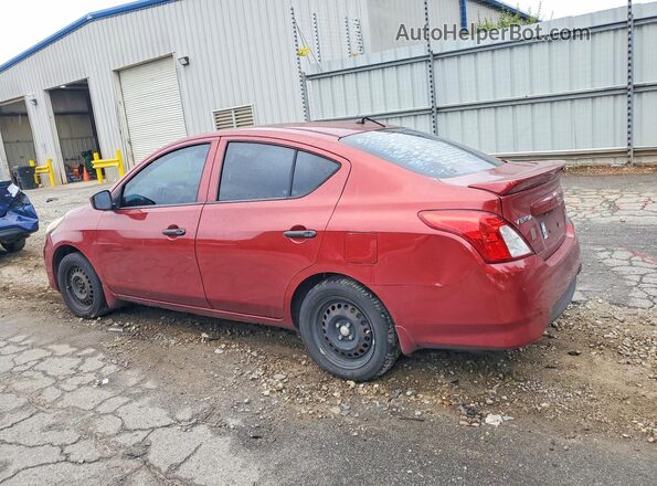 3N1CN7AP7GL818151 2016 NISSAN VERSA Red უკანა მარცხენა