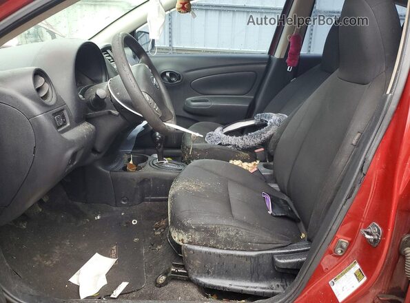3N1CN7AP7GL818151 2016 NISSAN VERSA Red წინა სალონის ხედი