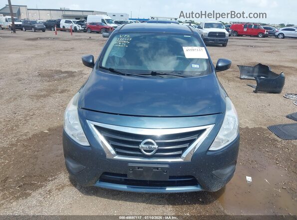 3N1CN7AP7GL820529 2016 NISSAN VERSA Blue Вид щитка приладів