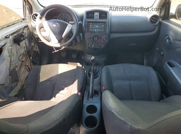 3N1CN7AP7GL833068 2016 NISSAN VERSA White Widok deski rozdzielczej