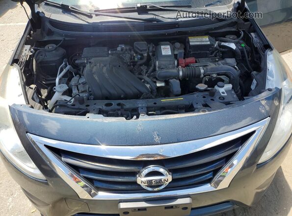 3N1CN7AP7GL873859 2016 NISSAN VERSA Teal Вид задньої частини салону