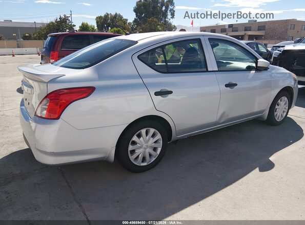 3N1CN7AP7HL888461 2017 NISSAN VERSA Silver Задня права чверть