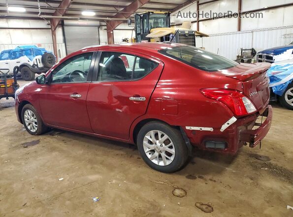 3N1CN7AP7JL859614 2018 NISSAN VERSA Red Задня ліва чверть