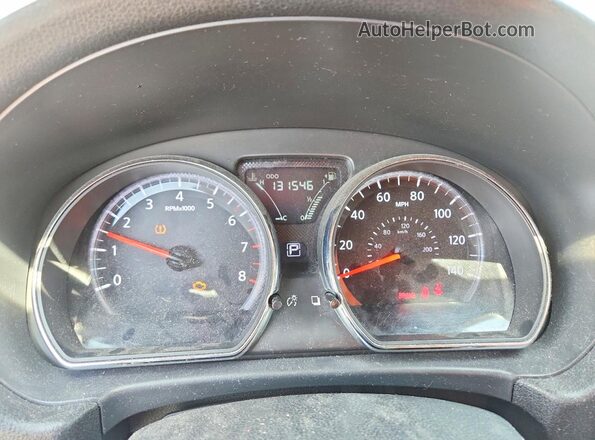 3N1CN7AP7JL876252 2018 NISSAN VERSA White Widok zestawu wskaźników