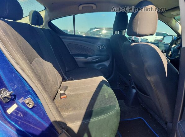 3N1CN7AP7KL812097 2019 NISSAN VERSA Blue უკანა სავარძლების ხედი