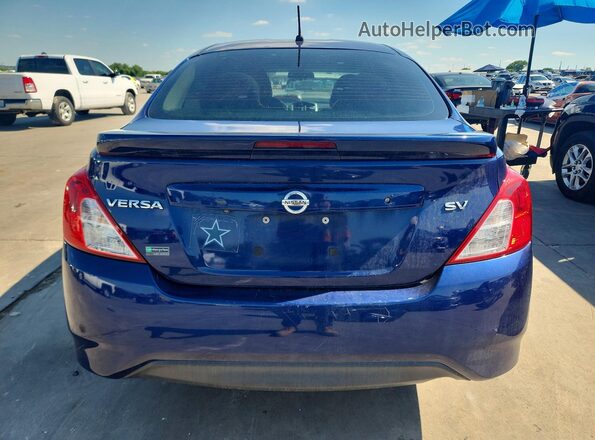 3N1CN7AP7KL812097 2019 NISSAN VERSA Blue უკანა ხედი