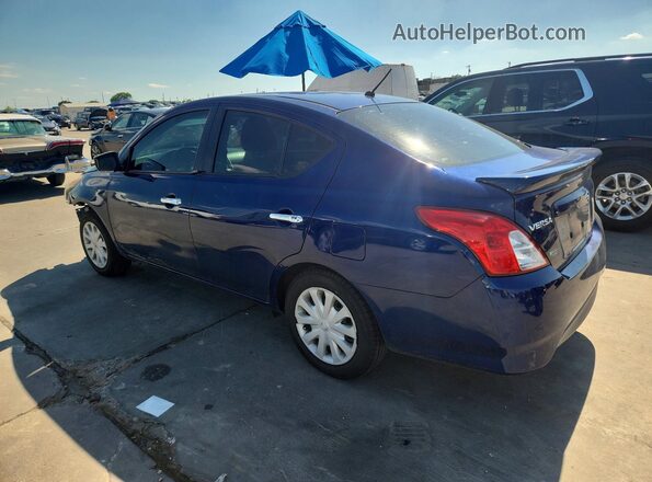 3N1CN7AP7KL812097 2019 NISSAN VERSA Blue უკანა მარცხენა