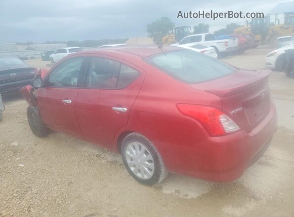 3N1CN7AP7KL816019 2019 NISSAN VERSA Red Հետևի ձախ