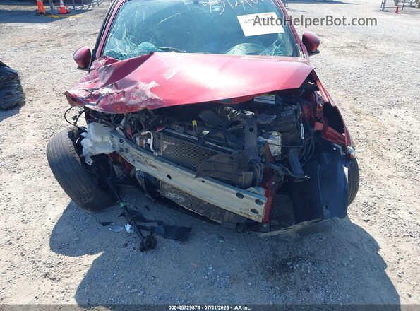 3N1CN7AP7KL822936 2019 NISSAN VERSA Maroon Vista frontal