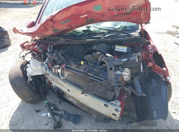 3N1CN7AP7KL822936 2019 NISSAN VERSA Maroon Vista trasera