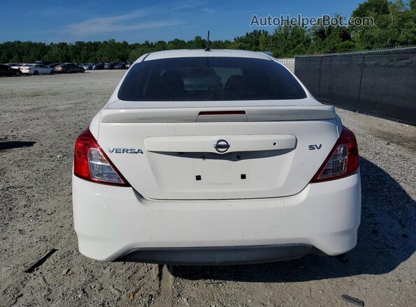 3N1CN7AP7KL866581 2019 NISSAN VERSA White Հետևի տեսք