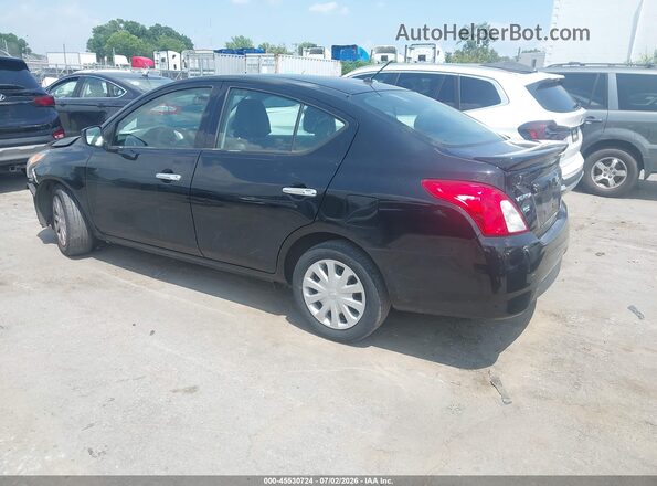 3N1CN7AP7KL878116 2019 NISSAN VERSA Black Задня ліва чверть