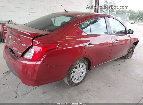 3N1CN7AP8GL819115 2016 NISSAN VERSA Red Tył prawy