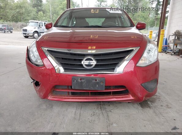 3N1CN7AP8GL819115 2016 NISSAN VERSA Red Widok z przodu