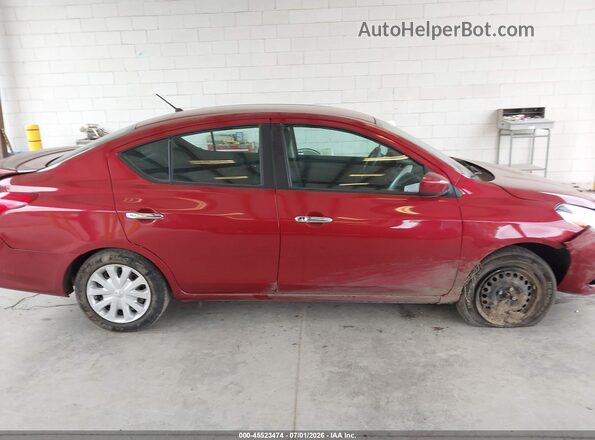 3N1CN7AP8GL819115 2016 NISSAN VERSA Red Widok wnętrza 360 stopni