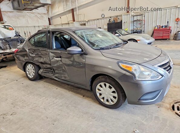 3N1CN7AP8GL821947 2016 NISSAN VERSA Gray Передня права чверть