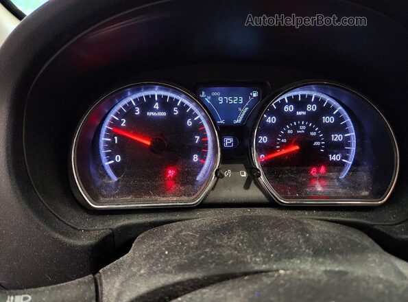 3N1CN7AP8GL821947 2016 NISSAN VERSA Gray Вид щитка приладів
