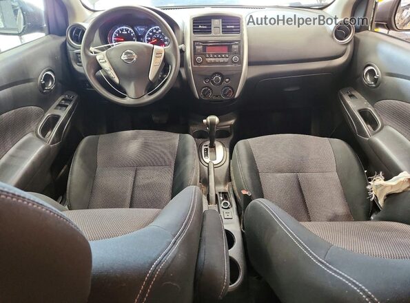 3N1CN7AP8GL821947 2016 NISSAN VERSA Gray Вид панелі приладів