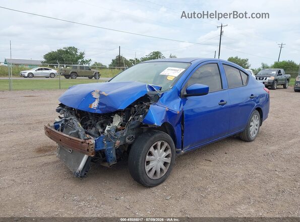 3N1CN7AP8GL829109 2016 NISSAN VERSA Blue Front left