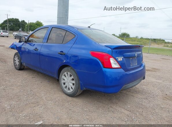 3N1CN7AP8GL829109 2016 NISSAN VERSA Blue Rear left
