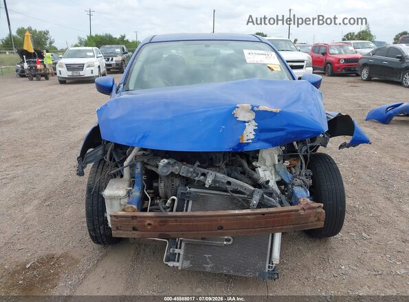 3N1CN7AP8GL829109 2016 NISSAN VERSA Blue Rear interior view