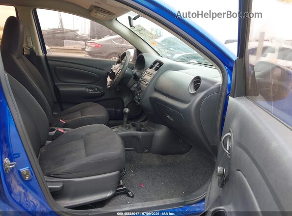 3N1CN7AP8GL829109 2016 NISSAN VERSA Blue Front interior view