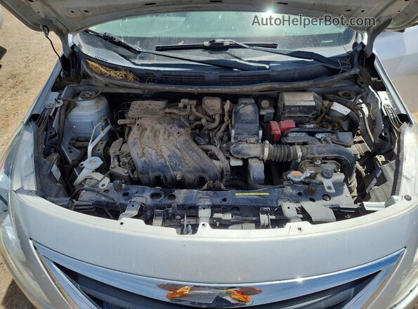 3N1CN7AP8GL857119 2016 NISSAN VERSA Silver უკანა სალონის ხედი