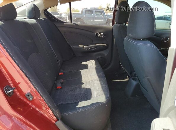3N1CN7AP8GL861879 2016 NISSAN VERSA Red უკანა სავარძლების ხედი