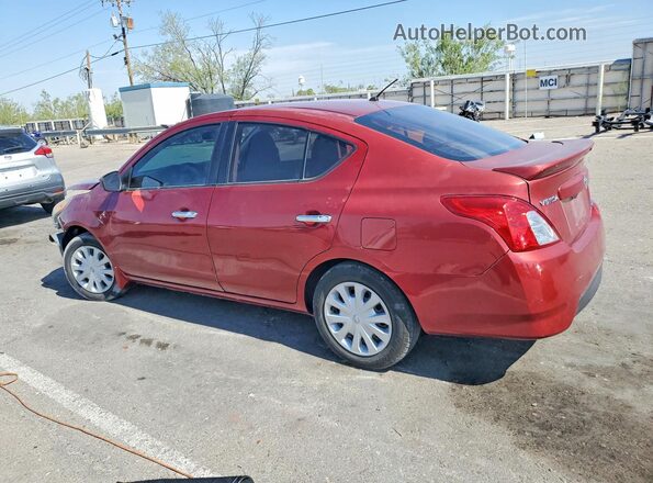 3N1CN7AP8GL861879 2016 NISSAN VERSA Red უკანა მარცხენა