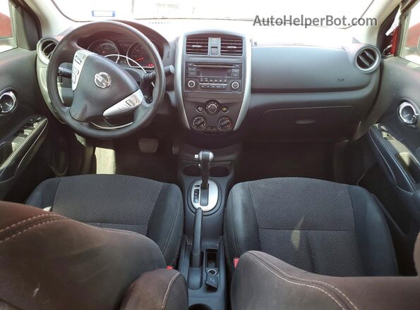 3N1CN7AP8GL861879 2016 NISSAN VERSA Red წინა პანელის ხედი