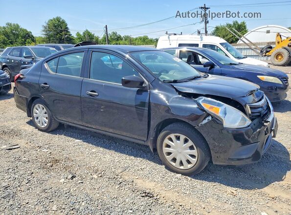 3N1CN7AP8GL866452 2016 NISSAN VERSA Black Передня права чверть
