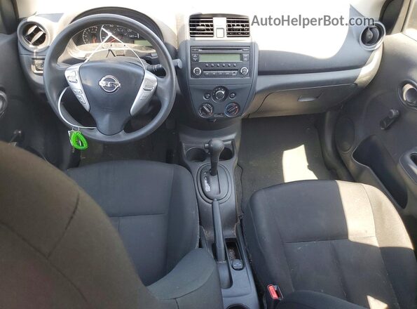 3N1CN7AP8GL866452 2016 NISSAN VERSA Black Вид панелі приладів