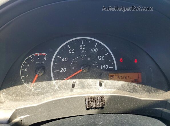 3N1CN7AP8GL866452 2016 NISSAN VERSA Black Вид щитка приладів