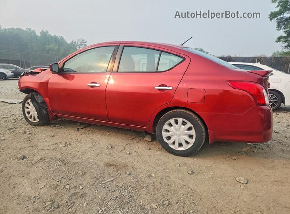 3N1CN7AP8GL882165 2016 NISSAN VERSA Burgundy Задня ліва чверть