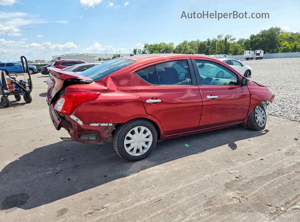 3N1CN7AP8GL894008 2016 NISSAN VERSA Maroon Tył prawy
