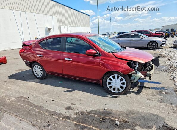 3N1CN7AP8GL894008 2016 NISSAN VERSA Maroon Przód prawy