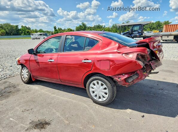 3N1CN7AP8GL894008 2016 NISSAN VERSA Maroon Tył lewy