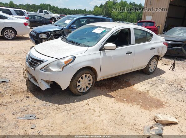 3N1CN7AP8GL896373 2016 NISSAN VERSA White წინა მარცხენა ხედი სამი მეოთხედიდან